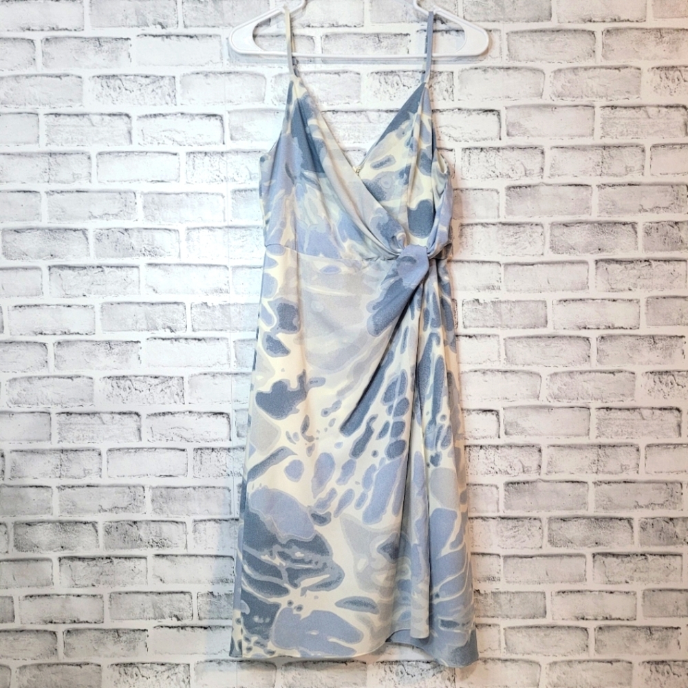 EUC Entro Faux Wrap Dress Size S